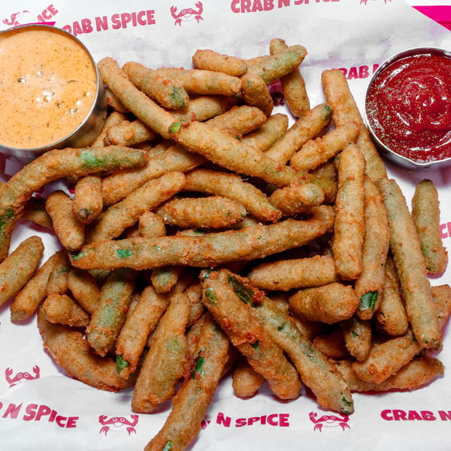 Fried String Beans Basket.