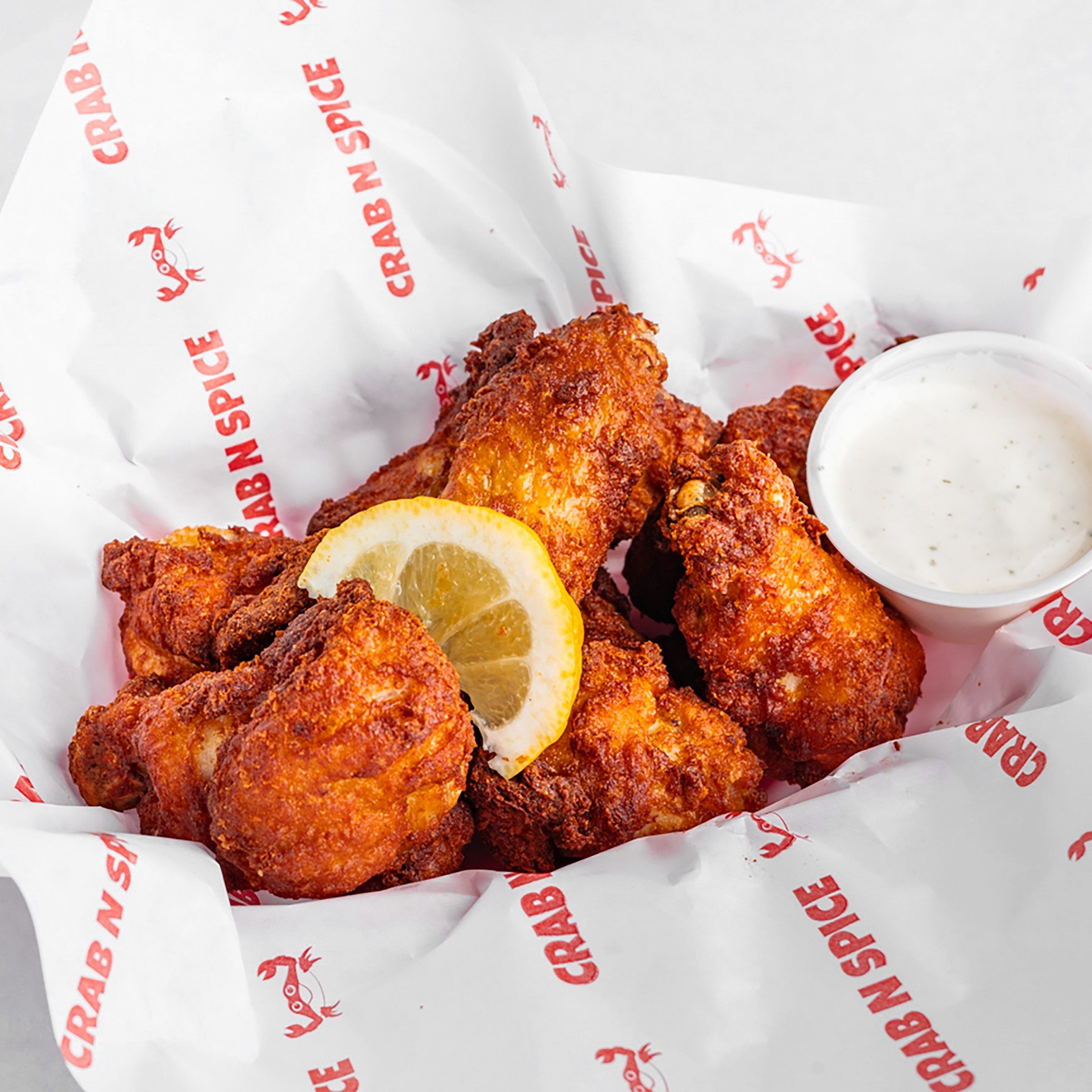 Chicken Wing Lemon Pepper.