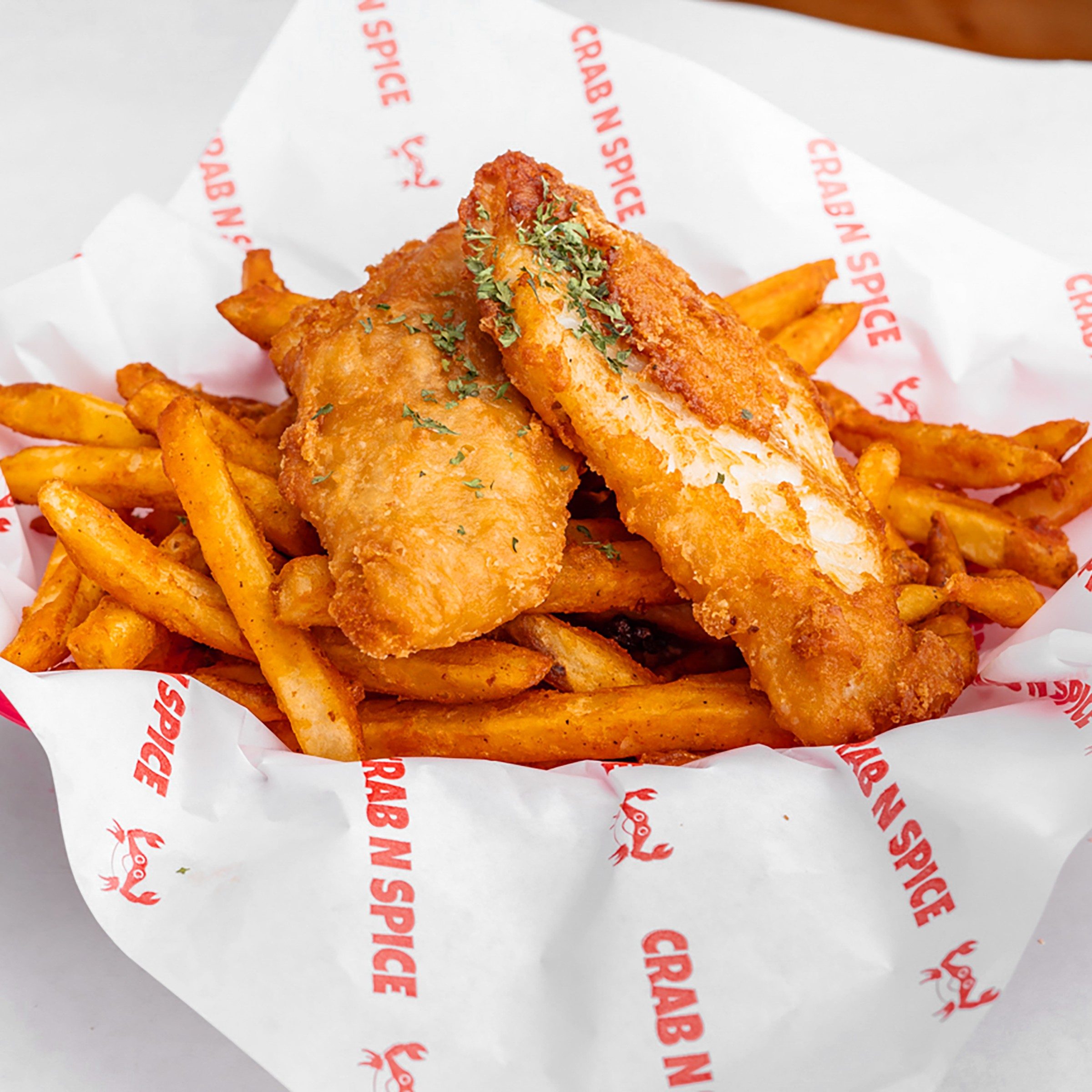 3 Fried COD & Fries.