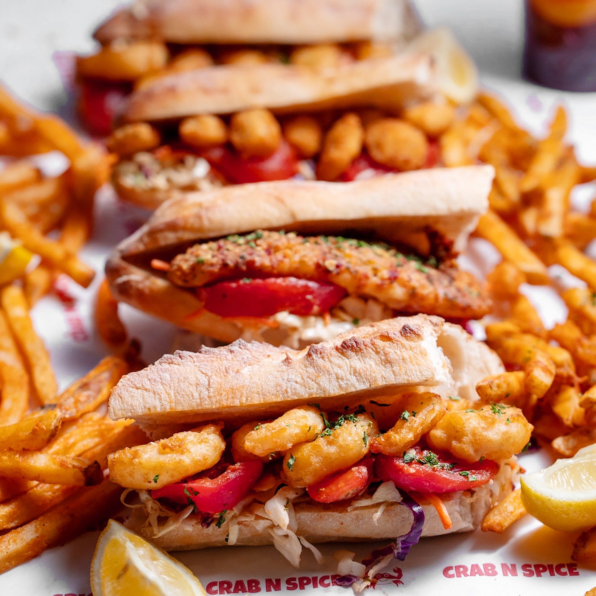 Po'boy Sandwich.