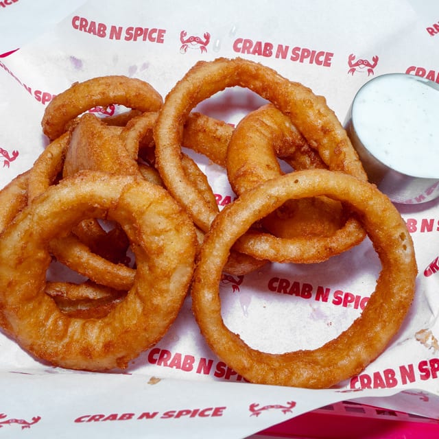 Onion Rings Basket.