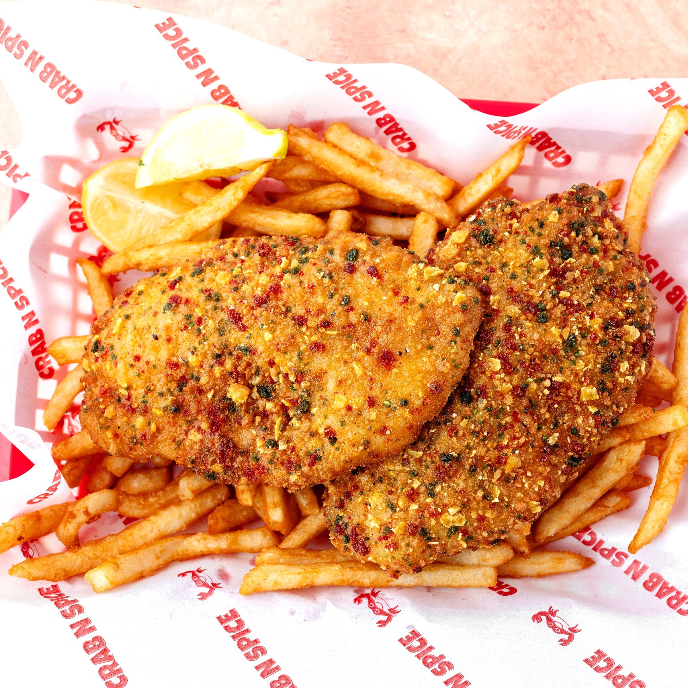 Fried Tilapia & Fries.