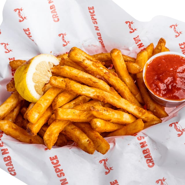 Lemon Pepper Fries Basket.