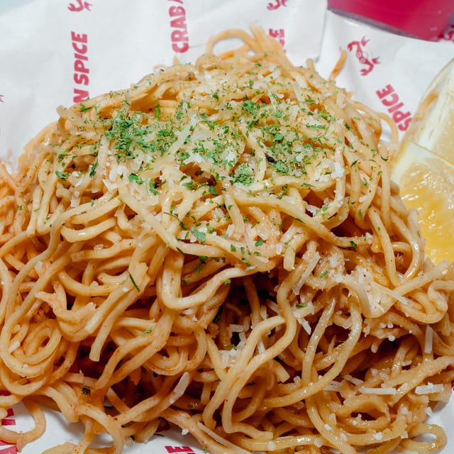 Garlic Noodles.