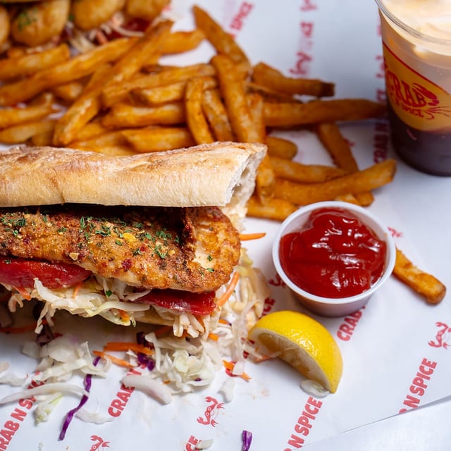 Oh Boy Tilapia Meal W/Fries&Drink.
