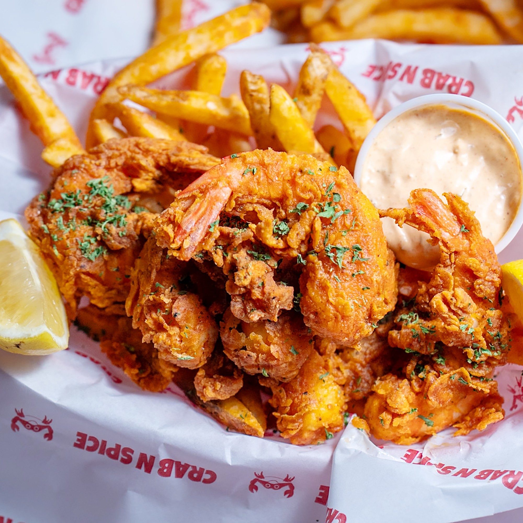 Shrimp & Fries.